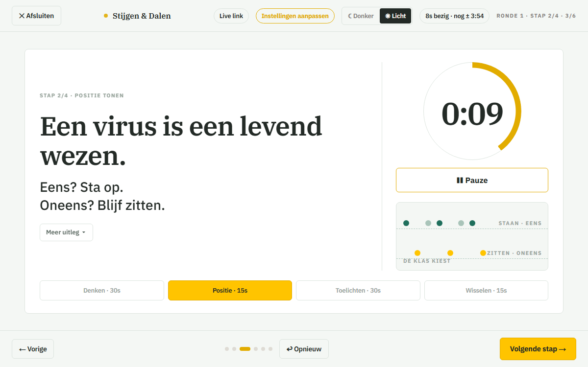 Een goede stelling formuleren: geen feit, geen vraag